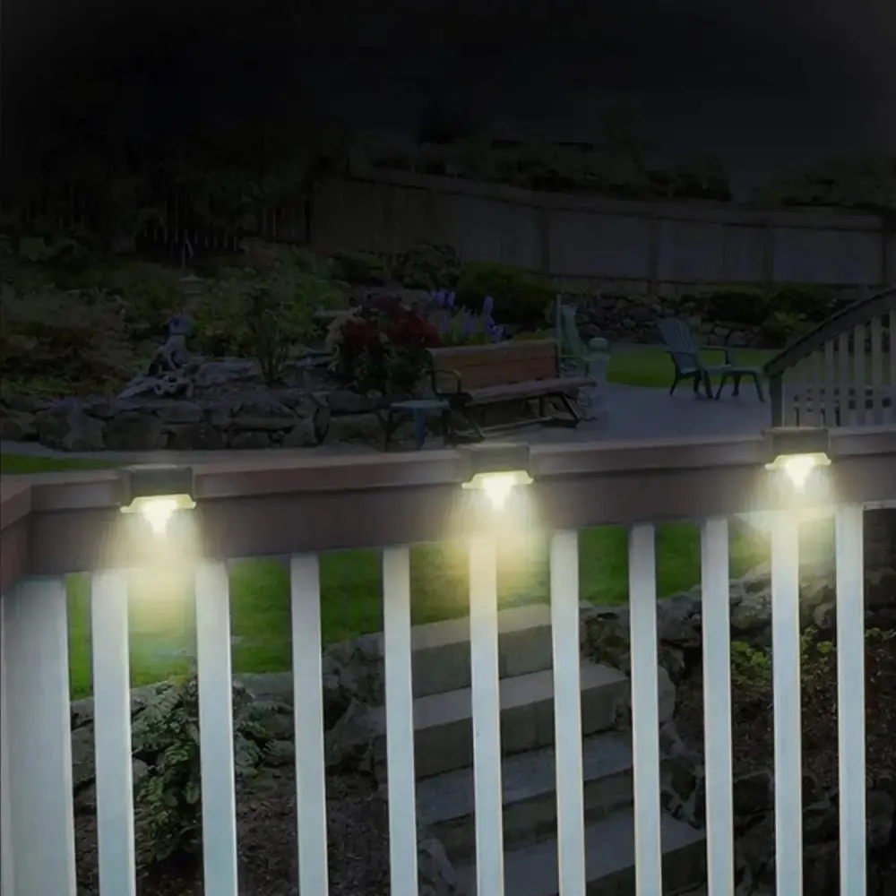 Набір із 4 сонячних LED світильників для сходів Lumiled STICO - фото 5