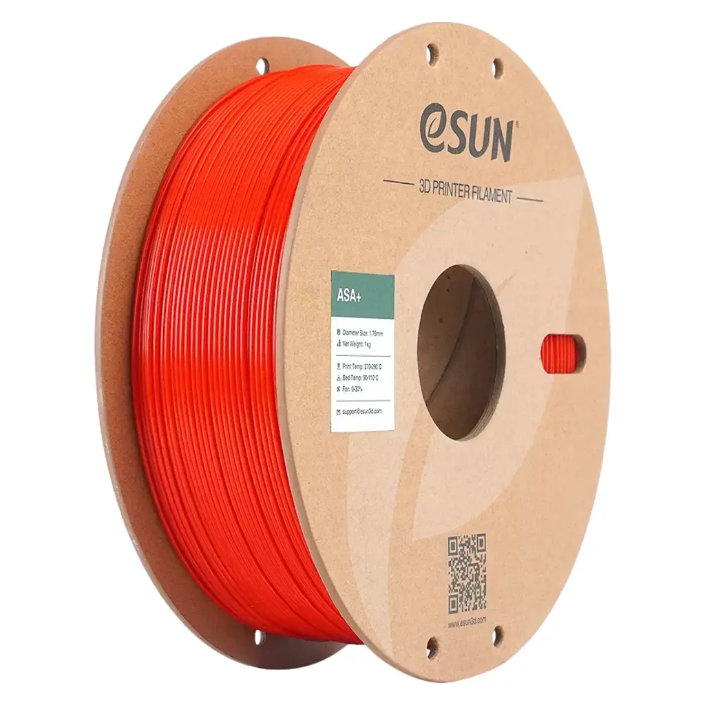 Пластик для 3D-принтера eSUN ASA+ 1,75mm 1kg RED (ASA+P175R1)