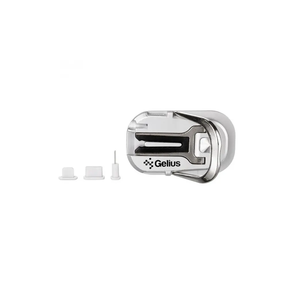 Тримач для смартфонів Gelius GP-UAH001 Universal 3in1 Air Vent Mount Holder Black (GP-UAH001) - фото 2