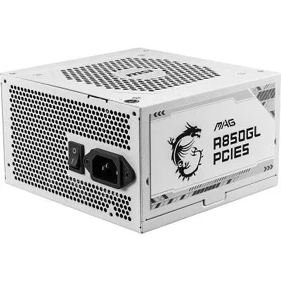 Блок живлення MSI 850W (MAG A850GL PCIE5 WHITE) - фото 3