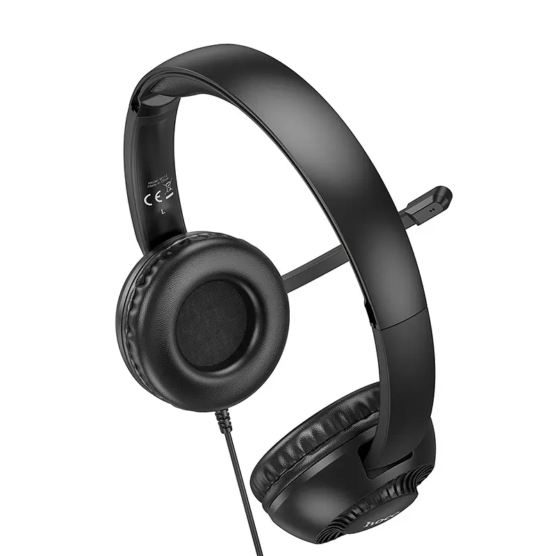 Навушники ігрові HOCO W112 Pure headphones Black - фото 4