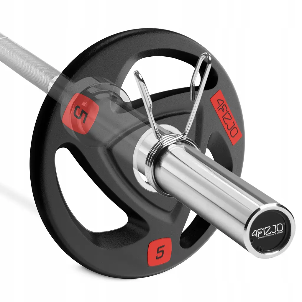 Гриф для штанги прямий олімпійський 4FIZJO 220 см 50 мм (P-5905973401197) - фото 5