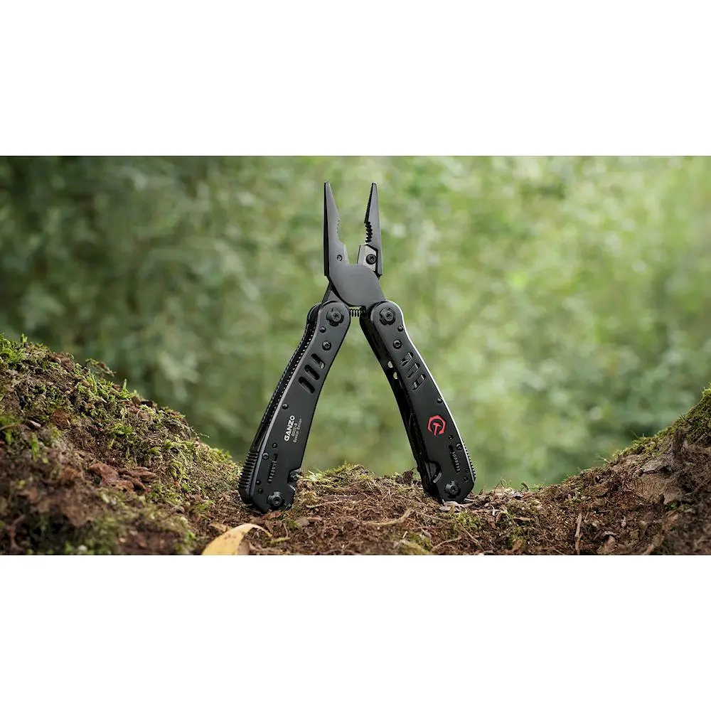 Мультитул Ganzo G302-B Black Edition 26 функций - фото 8