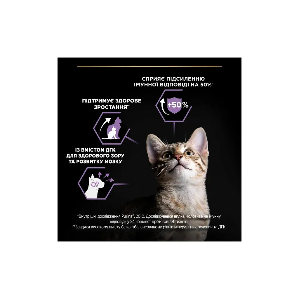 Сухий корм для кішок Purina Pro Plan Original Kitten з куркою 400 г (7613036545099) - фото 5