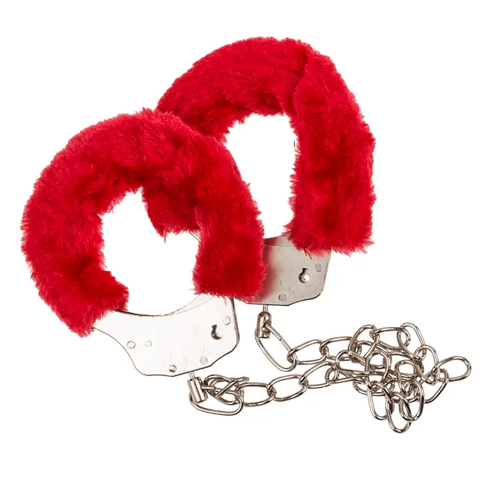 Поножі Plush Leg Cuffs Red - фото 4