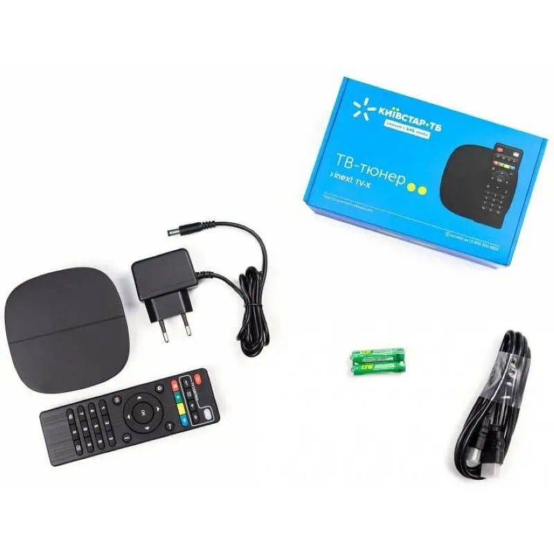 Медиаплеер iNeXT TV-X (6955898602635) 12 месяцев Киевстар ТВ Премиум HD - фото 6