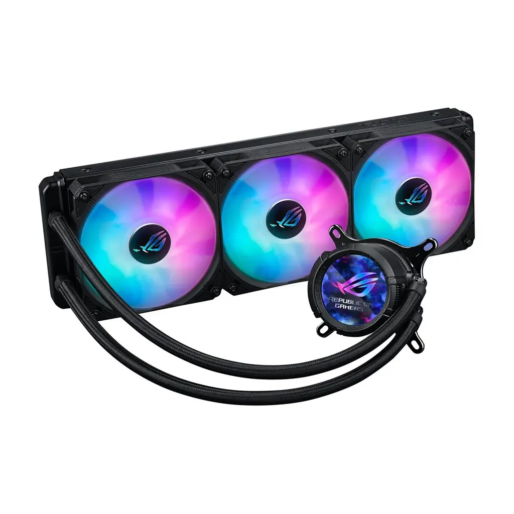 Система рідинного охолодження ASUS ROG Strix LC III 360 ARGB LCD (90RC00W1-M0UAY0) - фото 3