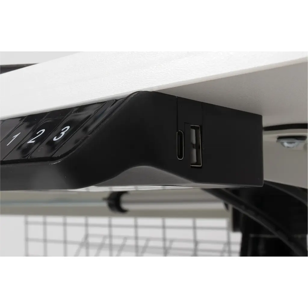 Компьютерный игровой стол Barsky StandUp White (BST-02) [111794] - фото 8