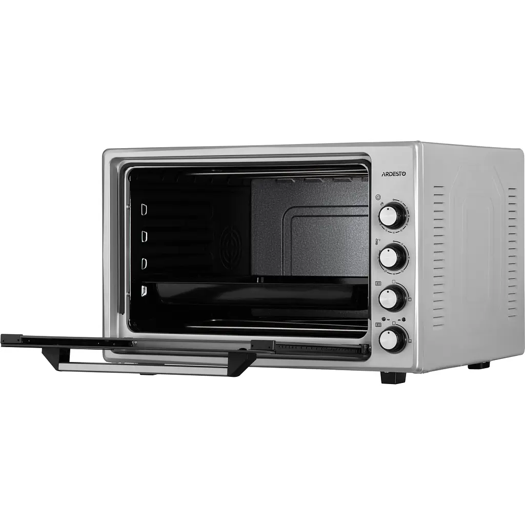 Печь электрическая Ardesto 70 л, 2000 Вт, механич., двойное стекло, серый - фото 4