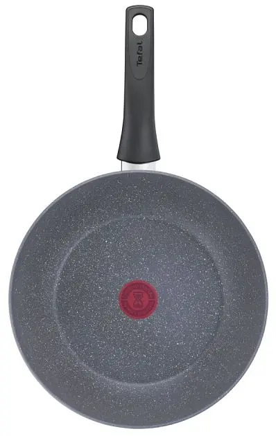 Сковорода Tefal ВОК Healthy Chef 28см алюминий серый kuh0014453 - фото 2
