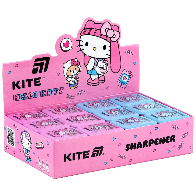 Точилка з контейнером прямокутна Kite Hello Kitty 24 шт. (HK25-116) - фото 4