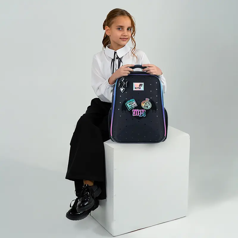 Рюкзак для початкової школи Kite Education каркасний 531 MH Чорний (MH26-531M) - фото 19