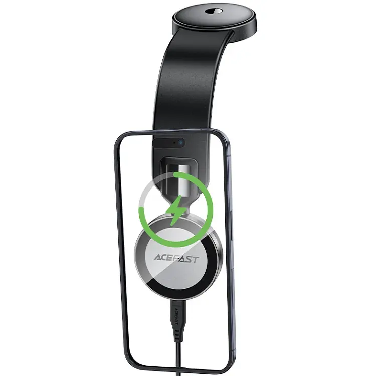 Автомобильное крепление Acefast для смартфона D37 Magnetic wireless (на панель) - фото 5