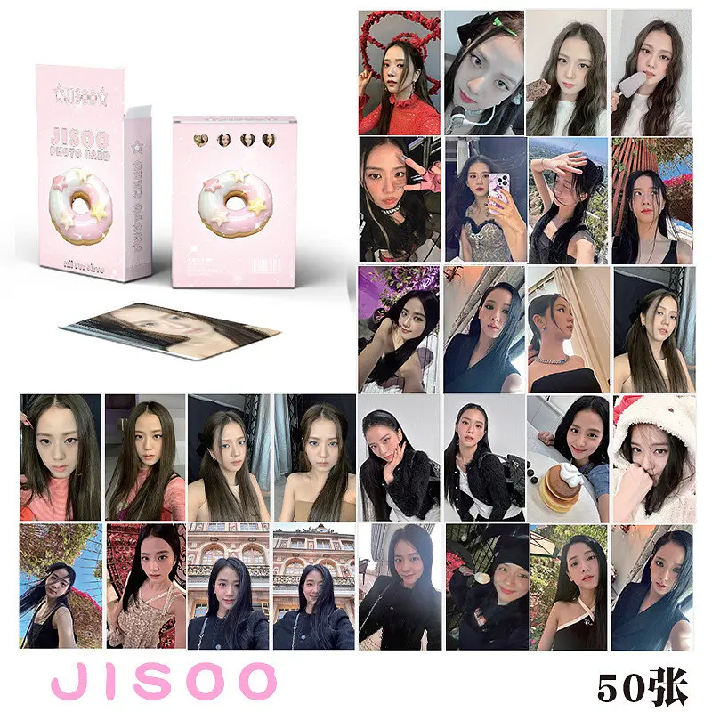 Ломо Картки Lomo Card China Blackpink Jicoo Blackpink Jicoo Блекпінк Джису голографічні СС C BP 12 - фото 3