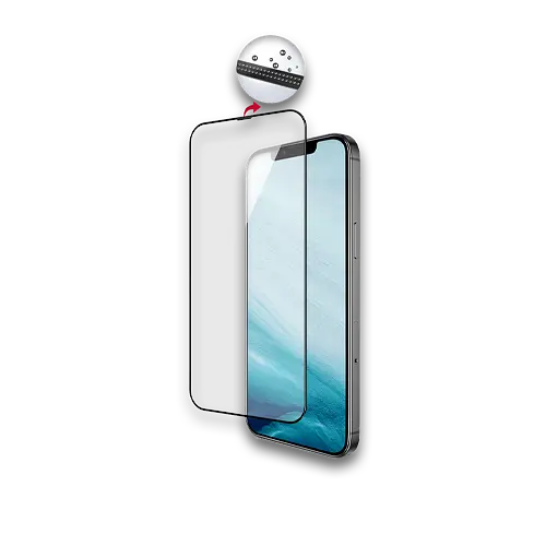 Захисне скло iLera DeLuxe Full Cover для Apple iPhone 13 Pro Max/iPhone 14 Plus (ILFCDL1367) [61558] - фото 2