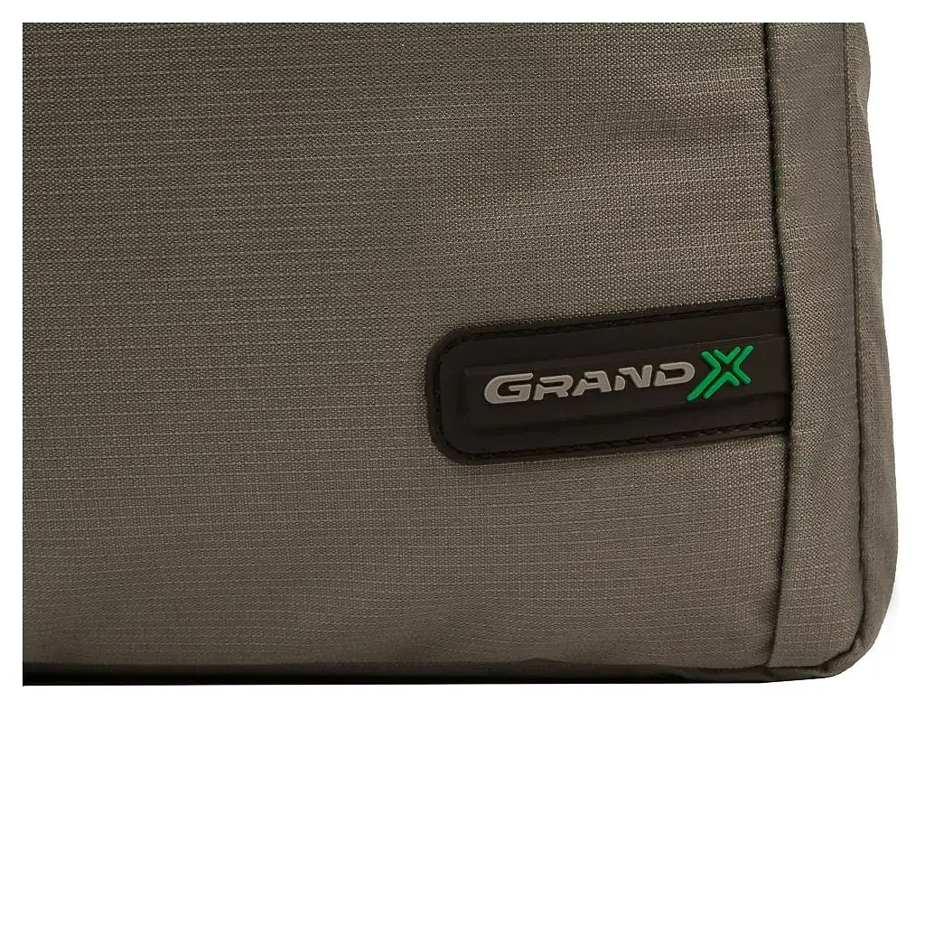 Сумка для ноутбука Grand-X 15.6'' SB-129 Grey Ripstop Nylon (SB-129G) - фото 6