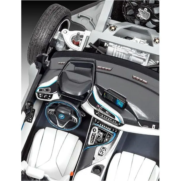 Збірна модель Revell  Автомобіль BMW i8 рівень 4, масштаб 1:24, 131 деталь (RVL-67008) - фото 5
