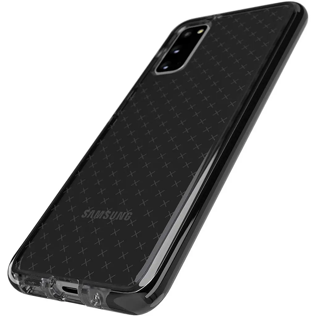 Оригінальний протиударний чохол Tech21 Evo Check для Samsung Galaxy S20 Black - фото 9