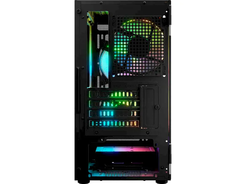 Корпус Logic Concept Portos ARGB Mini Black (AM-PORTOS-10-0000000-0002) - фото 6