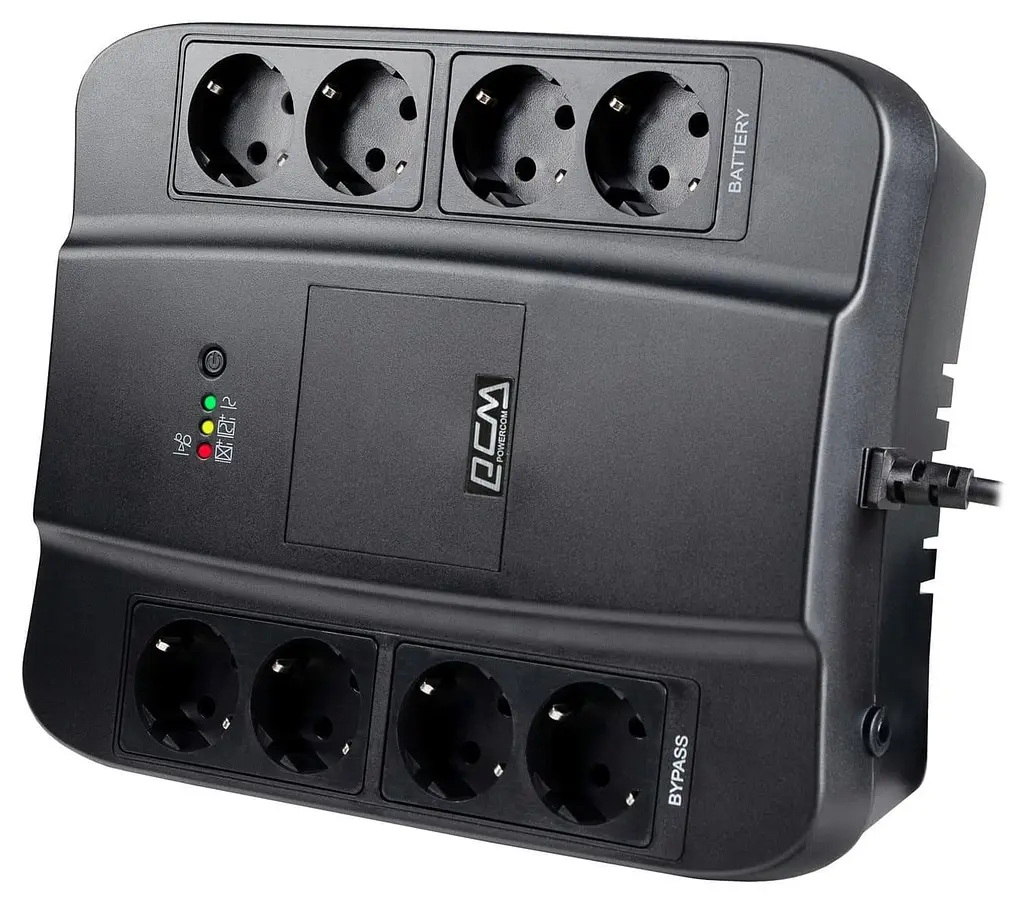 Джерело безперебійного живлення Powercom 850 ВА / 510 Вт / 9 А*ч (SPD.850U.USB) - фото 3