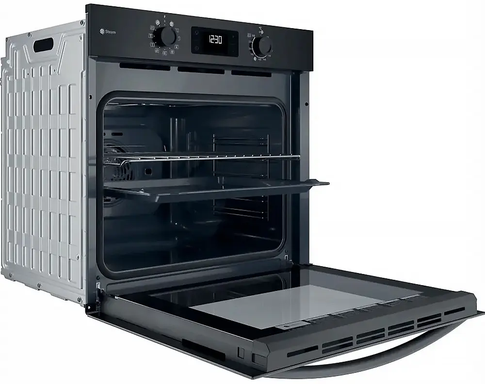 Indesit Духовий шафа Indesit електричний, 71л, A+, дисплей, конвекція, чорний - фото 2