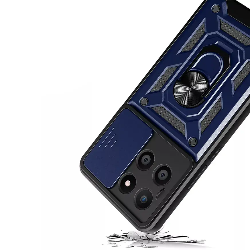 Панель BeCover Military для Motorola Moto G75 Blue (713061) - фото 3