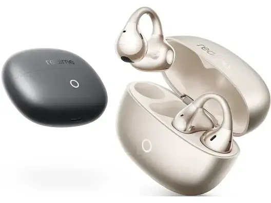 Навушники TWS Realme Buds Clip (RMA2418) Titanium Gold EU - фото 3