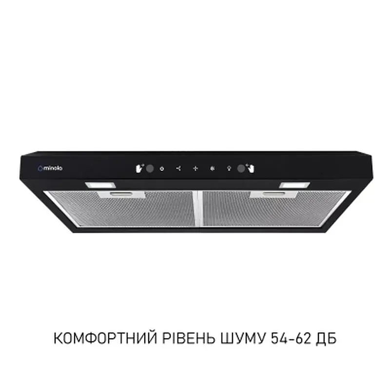 Витяжка кухонна Minola HPLS 612 BL - фото 2