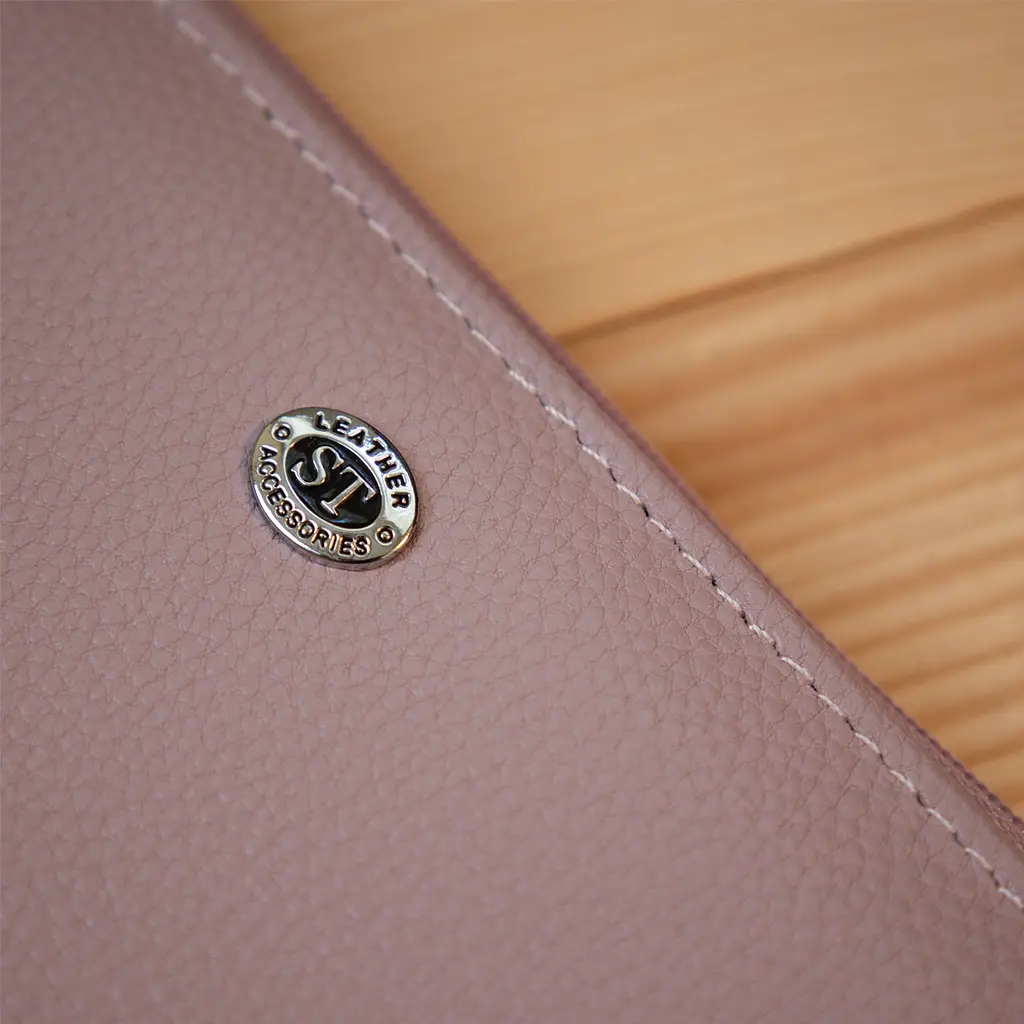 Женский кожаный кошелек ST Leather 19х9.5х1.5 см acs0018196 - фото 10