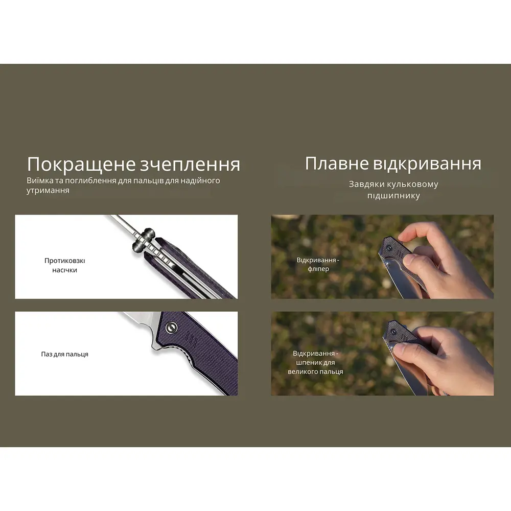 Ніж складаний Civivi Merit C24012-3 - фото 12