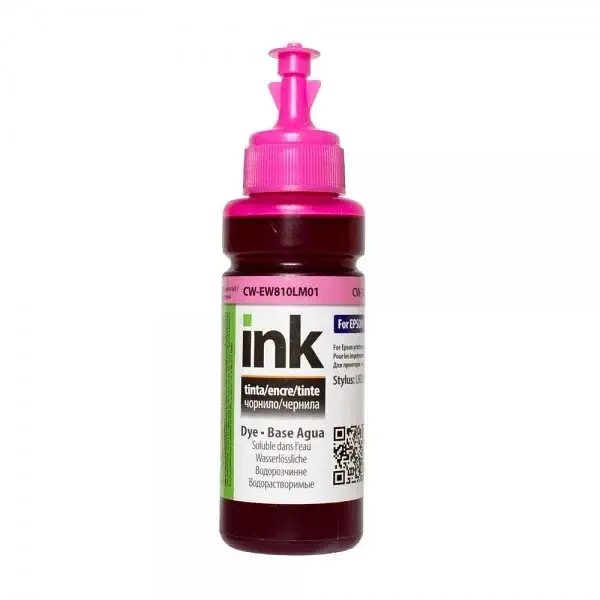 Чернила ColorWay Epson L-800/810/850 100мл Light Magenta EW810LM - фото 2