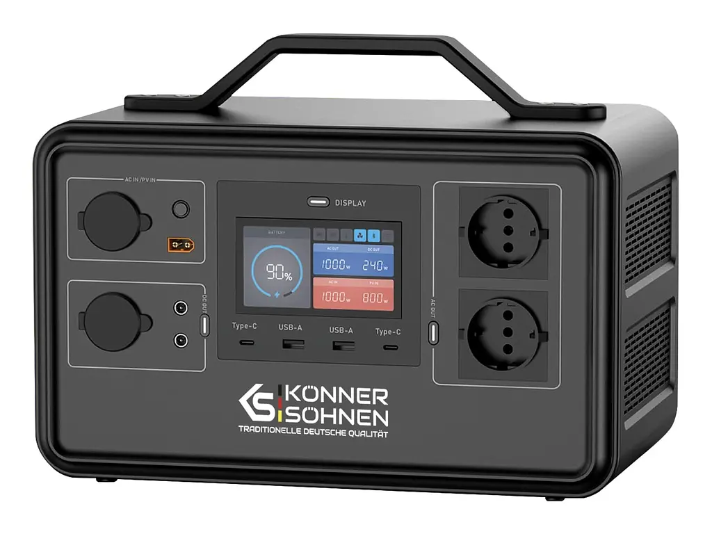 Электростанция портативная Konner&Sohnen KS 1200PS - фото 2