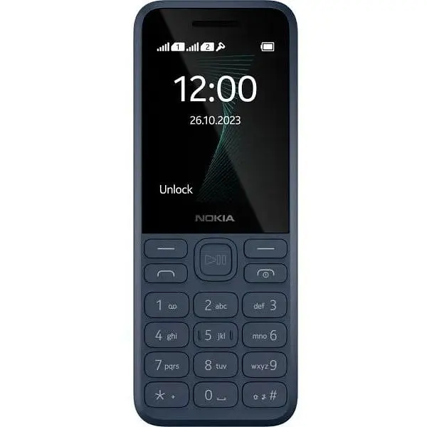 Телефон кнопковий Nokia 130 TA-1576 Dl Sim 2023 темно-синій - фото 3