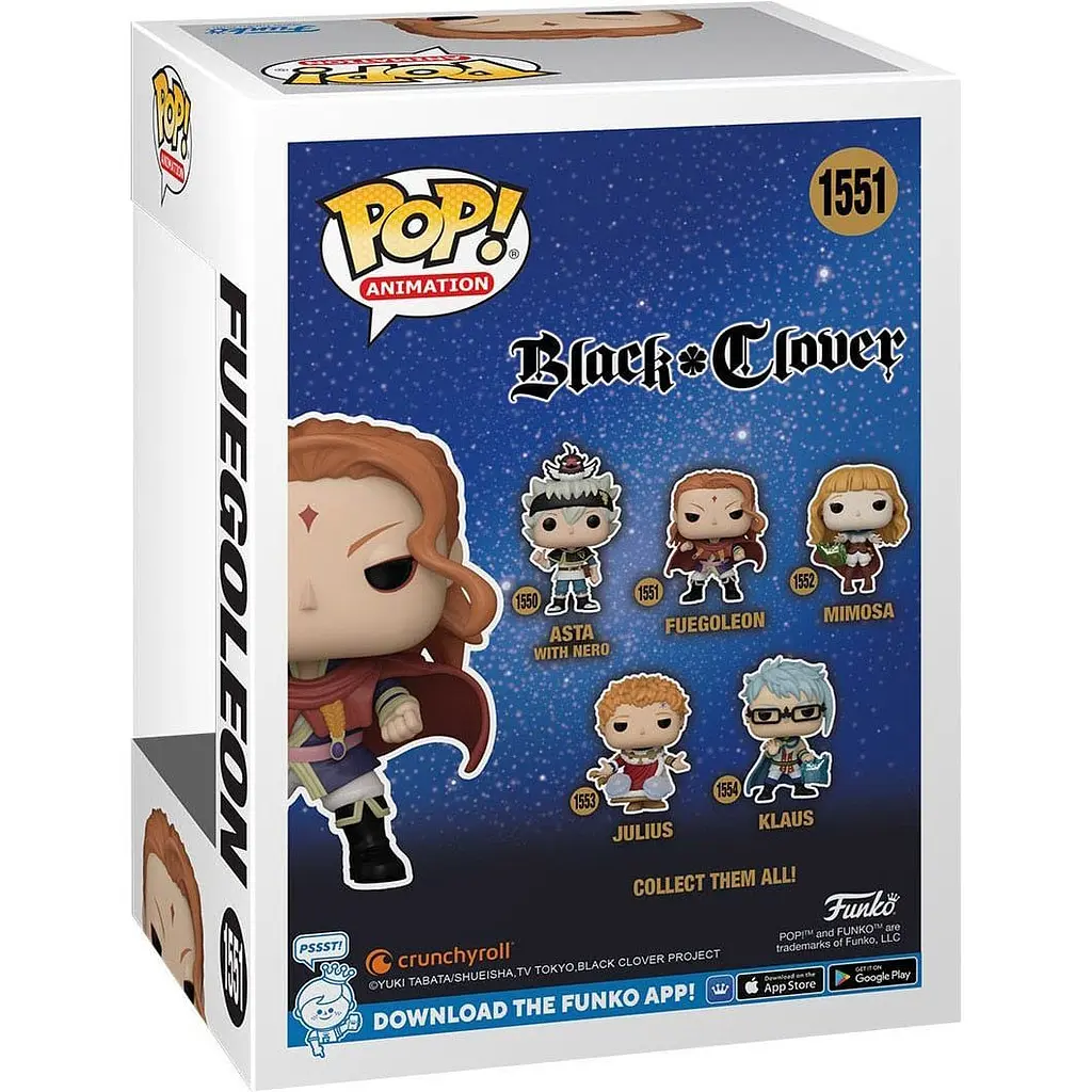 Фігурка Funko Pop! Black Clover: Фуеголеон 9.6см (72116F) [118815] - фото 5