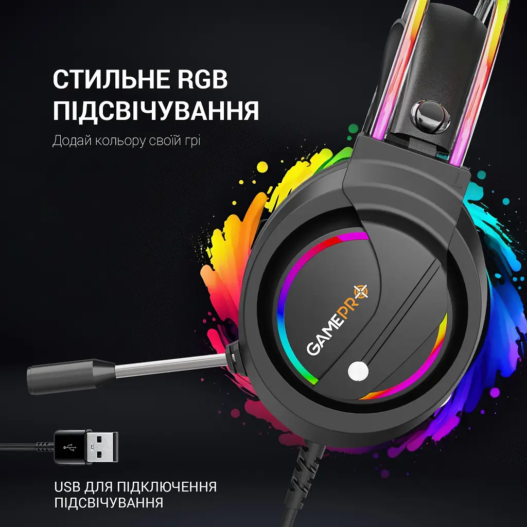 Навушники GamePro Nitro ігрові (HS733) - фото 11