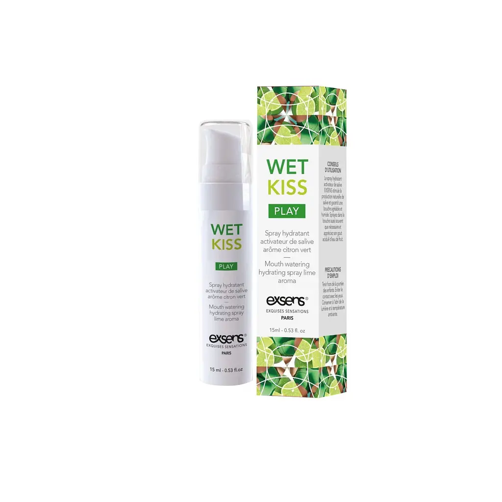 Спрей EXSENS Wet Kiss Lime для посилення слиновиділення, 15 мл (лайм)