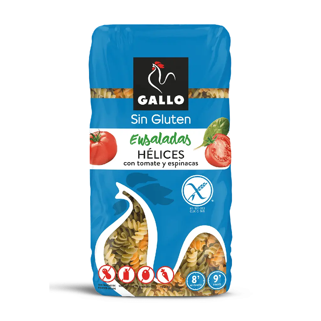 Макарони Gallo Ensaladas Sin Gluten без глютену 450 г