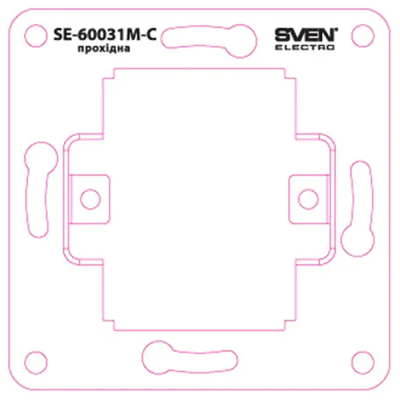 ТВ розетка Sven SE-60031M-C cream (7100012) - фото 3