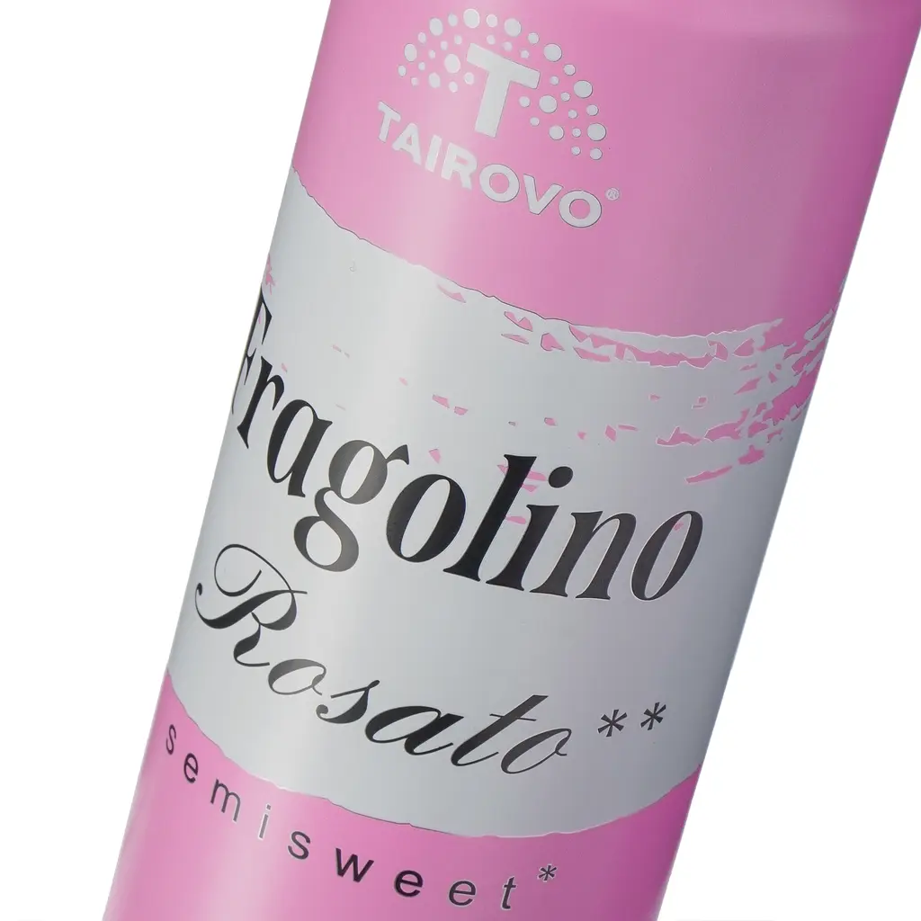 Напій винний Tairovo Fragolino Rosato слабоалкогольний газований напівсолодкий рожевий 6-6.9% 0.33 л - фото 4