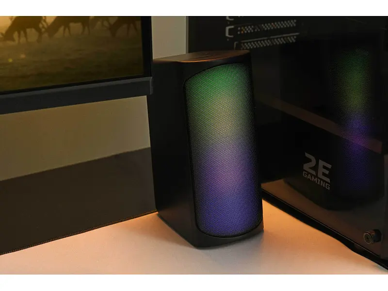 Колонки для комп'ютера 2E PCS231 RGB Matrix 2.0 USB Black (PCS231BK) - фото 2