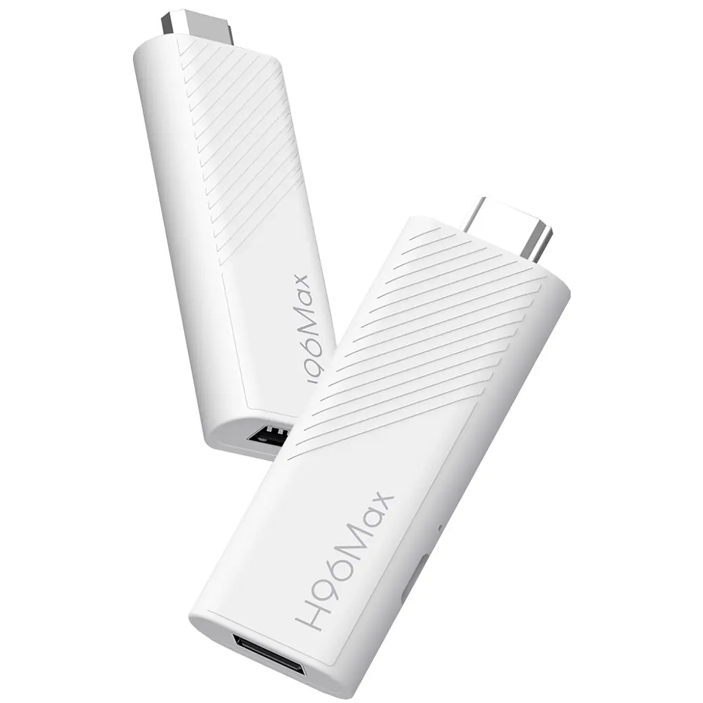 TV Медіаплеєр H96 MAX H313 TV Stick 2/16Gb/Allwinner H313/Android 14/WiFi 2.4G+5G/білий - фото 4