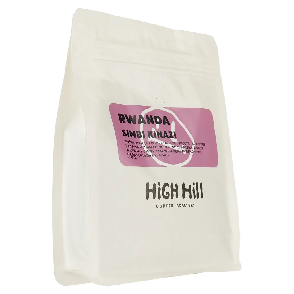 Кофе в зернах High Hill Rwanda Simbi Kinazi omni 250 г - фото 2