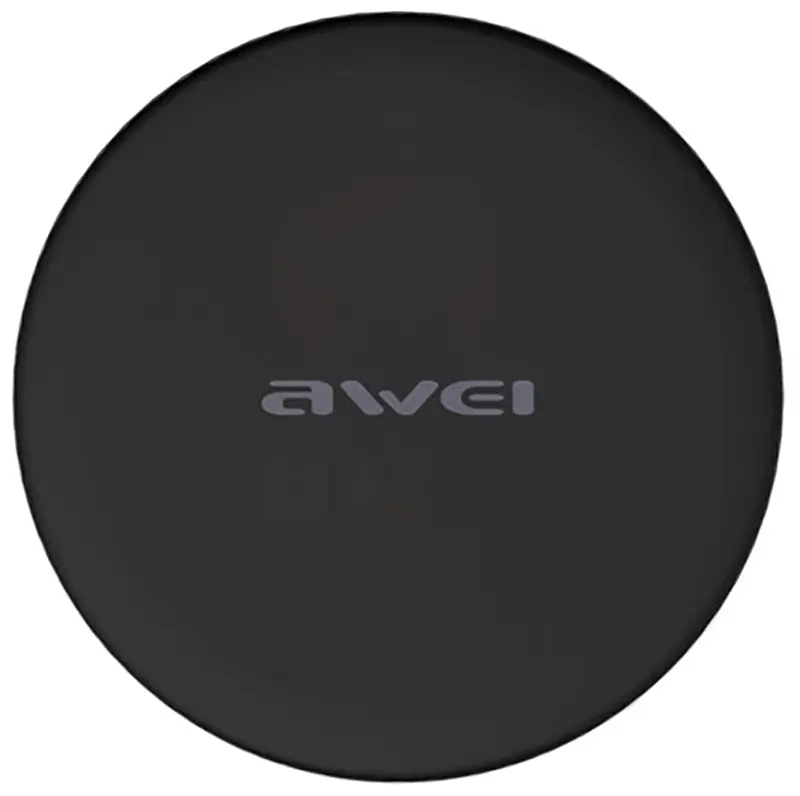 Беспроводное зарядное устройство AWEI W6 Wireless charger Black - фото 2