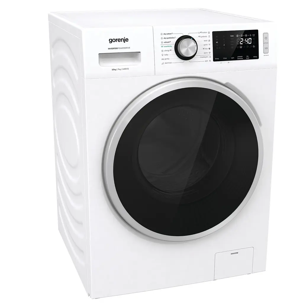 Стиральная машина Gorenje с сушкой WD10514 /1400 об/мин/ 10 кг/ 60 см/LED дисплей (WD10514) - фото 2