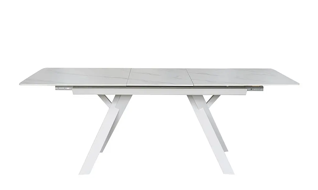 Стол обеденный Prestol Гермес раскладной 160/200x90x76 см белый - фото 2