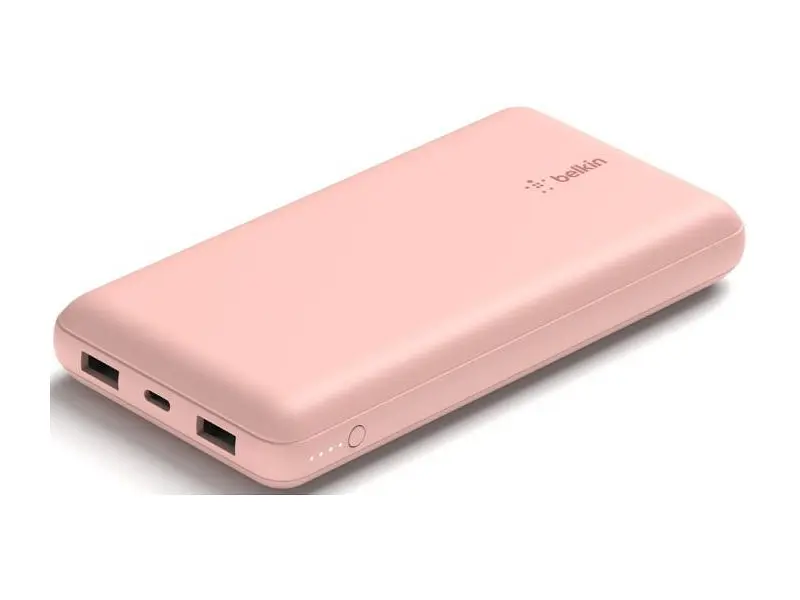 Зовнішній акумулятор (Power Bank) Belkin Power Bank 20000mAh Rose Gold (BPB012BTRG) - фото 3