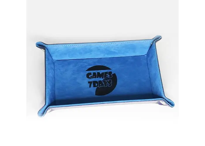 Настільна гра Games 7 Days Лоток для кубиків Rectangle dice tray - Light blue (g7drecdt02) - фото 6
