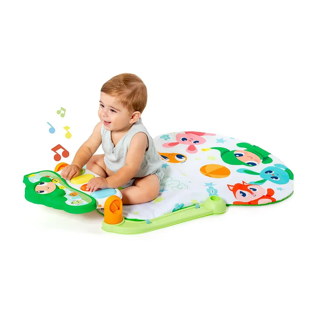 Дитячий інтерактивний килим Gusy Luz Activity Piano 4в1 з музичним піаніно та дугою, Molto (26515) Molto art26515 - фото 4