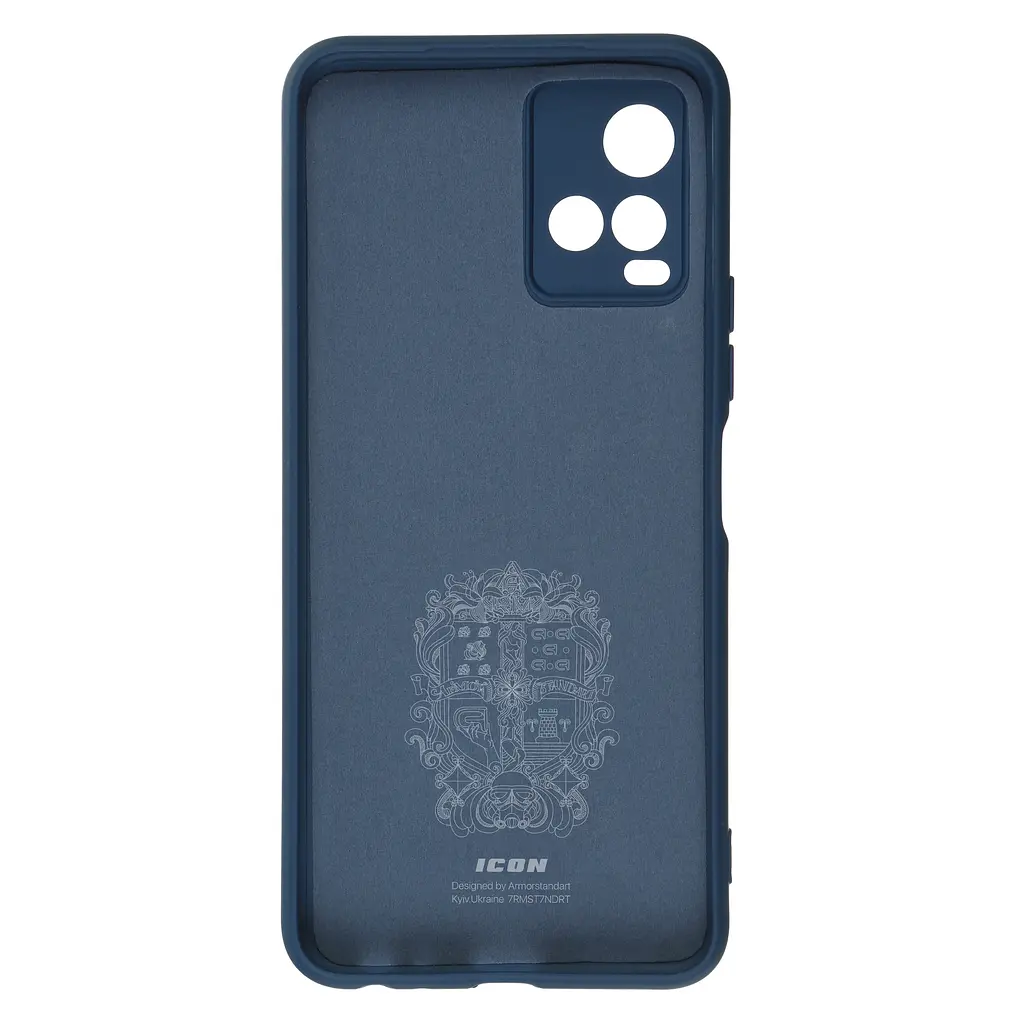 Чехол ArmorStandart ICON для Vivo Y21 / Y33s Camera cover Dark Blue (ARM61435) - фото 2