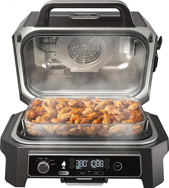 Гриль-барбекю Ninja Woodfire Pro XL OG850EU - фото 8